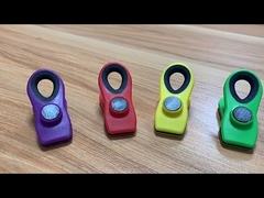 Colorful Bag PP TPR Plastic Magnetic Clips For Fridge 3 Inch