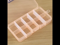 10 Grids Plastic Household Storage Container Organizer box for Jewelry Earring Bead