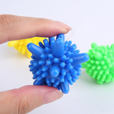 PVC Solid Colorful Washer Balls For Laundry Reusable
