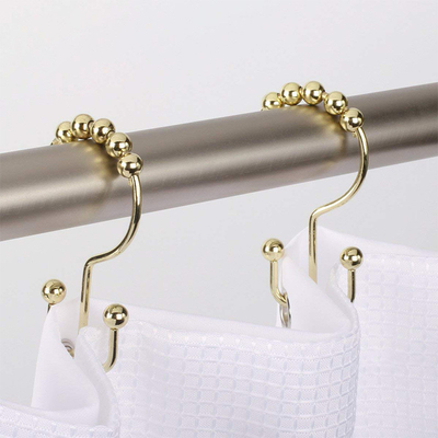 Multicolor Stainless Steel Shower Curtain Rings For Bathroom