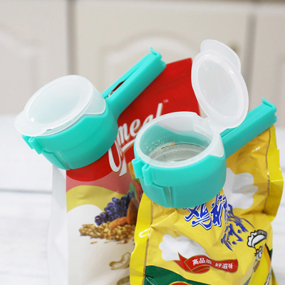 Kitchen Chip Bag Food Storage Sealing Clips With Pour Spouts