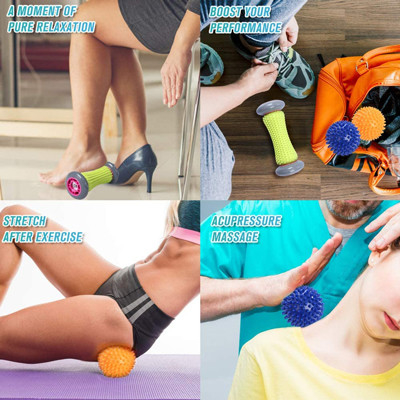 Multifunction Plastic Foot Roller Massage Ball For Relief Houseware
