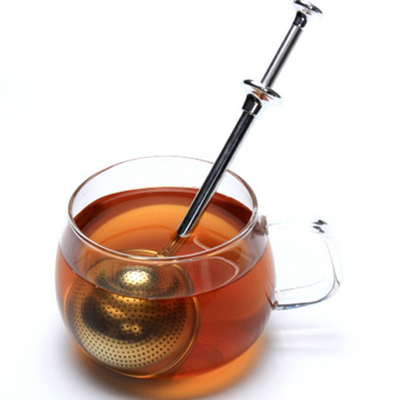 Stainless Steel Tea Ball Infusers Long Handle For Leaf Tea Spices