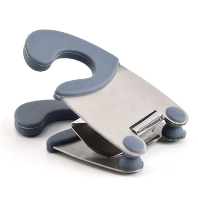 Stainless Steel Kitchen Gadget Pot Clip Holder Utensil For Restaurant