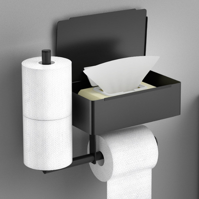 Wall Mounted Stainless Steel Toilet Paper Holder For Bathroom