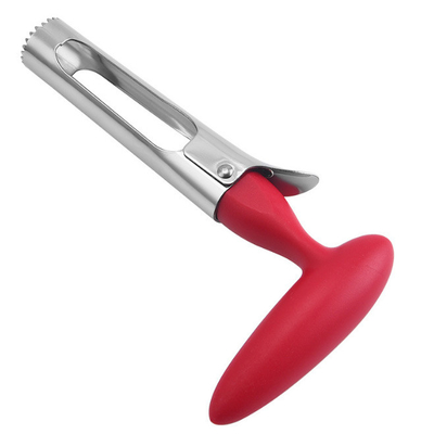 Easy To Use Red Apple Corer Remover Stainless Steel