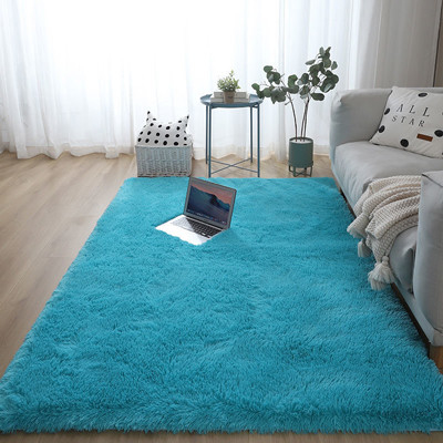 Multicolor Fluffy Shag Rug For Living Room Kids Room