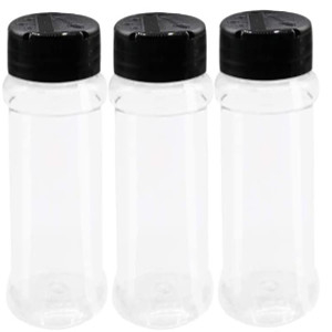 100ml Plastic Spice Bottle Containers For Storing Bulk Kitchen Supplies