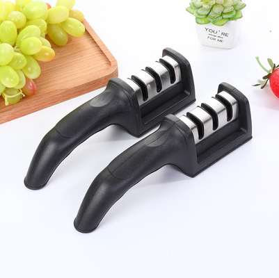 3-Stage Best Knife Sharpener for Hunting Heavy Duty Diamond Blade Really Works for Ceramic