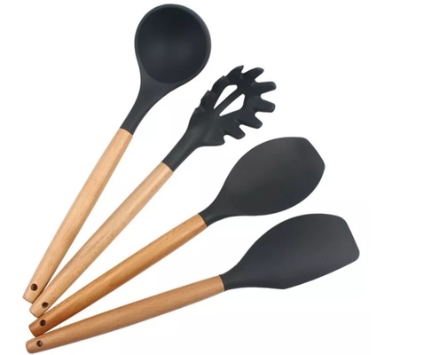 Household Silicone Spatula Spoon Set