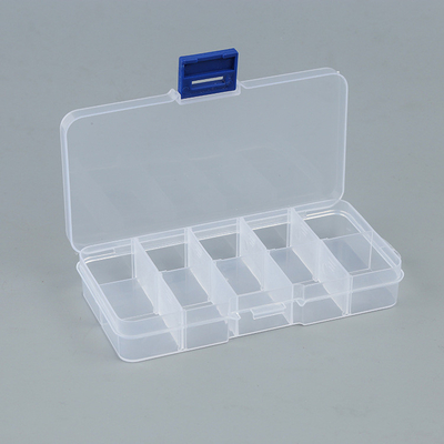 10 Grids Plastic Household Storage Container Organizer box for Jewelry Earring Bead