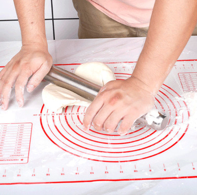 Silicone Pastry Mat Non Stick Baking Mats with Measurements Dough Rolling Mat