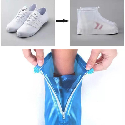 Houseware Thicken PVC Anti-Slip Wear -Resistant Adjustable Rain Shoes Cover