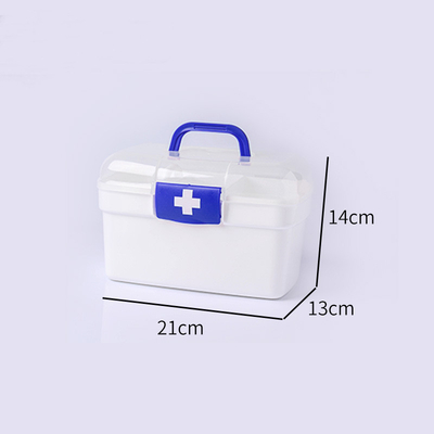 Portable Medical Houseware Plastic Products First Aid Plastic Medicine Box 1L-3L