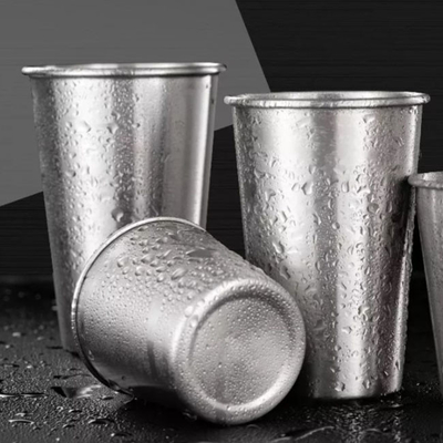 400ml 500ml Thermal Vacuum Insulated Bulk Stainless Steel Tumblers Mugs For Coffee Milk Beer