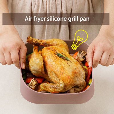 Air Fryer Silicone Pot  Food Safe Reusable Air Fryer Silicone Basket