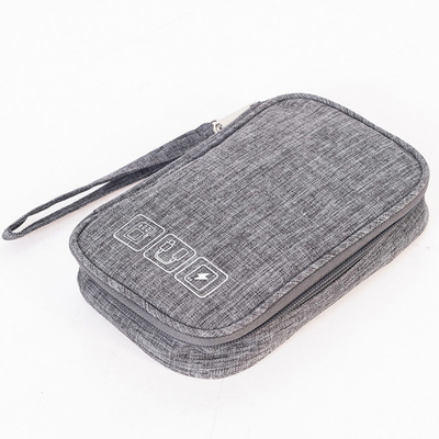 Small Travel Nylon Household Storage Container Cable Organiser Bag