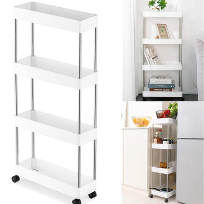 Large detachable Bulk Kitchen Supplies Rolling Utility Cart Storage Rack Shelves