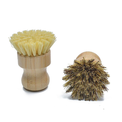ODM Kitchen Wooden Handle Coconut Bristle Brush Bulk For Pan Pot Cleaning