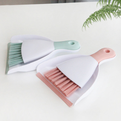 Childrens Plastic Mini Brush And Dustpan Set For Floor Sofa Desk Keyboard And Car