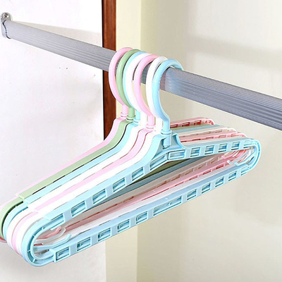 PP Adjustable Extra Large Houseware Plastic Products Clothes Hangers