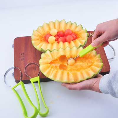 Stainless Steel Fruit Carving Knife Fruit Scooper Seed Remover Cutter