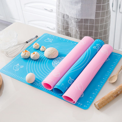 Non Stick Baking Mat with Measurements Silicone Pastry Mat Dough Rolling Mat