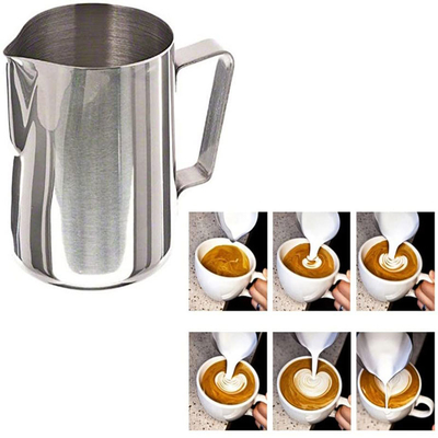 Custom 12Oz Essential Barista Tools Espresso Milk Pitcher Coffee Shaker 16pcs