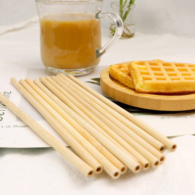 Reusable Bamboo Kitchen Utensils Drinking Straws Bulk