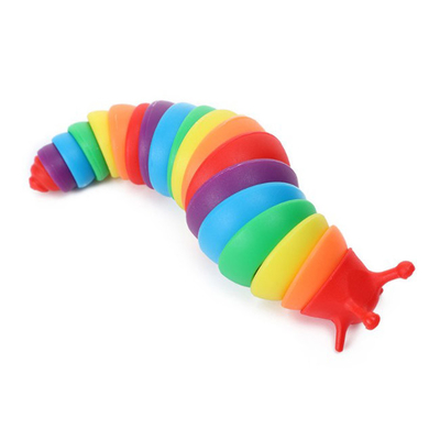 Easter Basket Stuffers 3D Printed Sensory Slug Fidget Toys Anxiety Relief