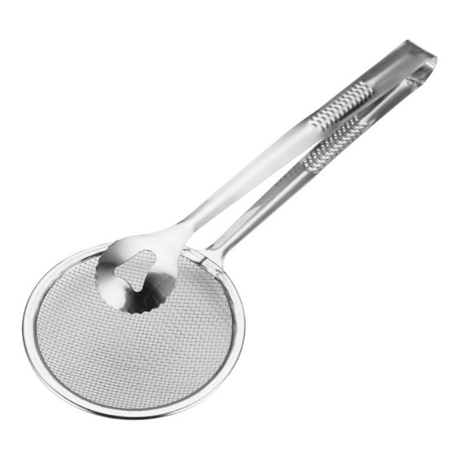 Oil Frying Filter Fried Food Clip Stainless Steel Houseware