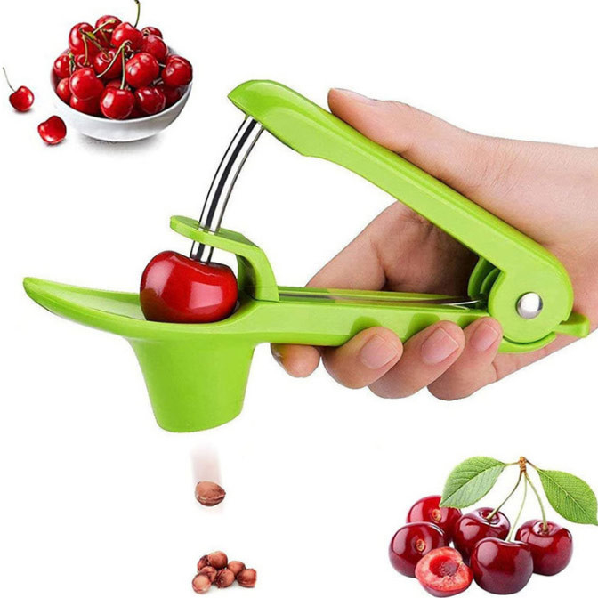 Olive Seed Cherry Pitter Remover Tool With Food Grade Silicone Cup