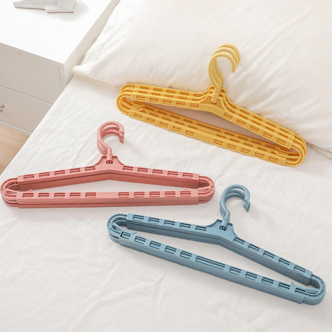 PP Adjustable Extra Large Houseware Plastic Products Clothes Hangers