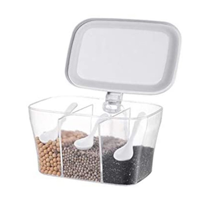 Customized Kitchen Spice Storage Containers Acrylic Seasoning Box